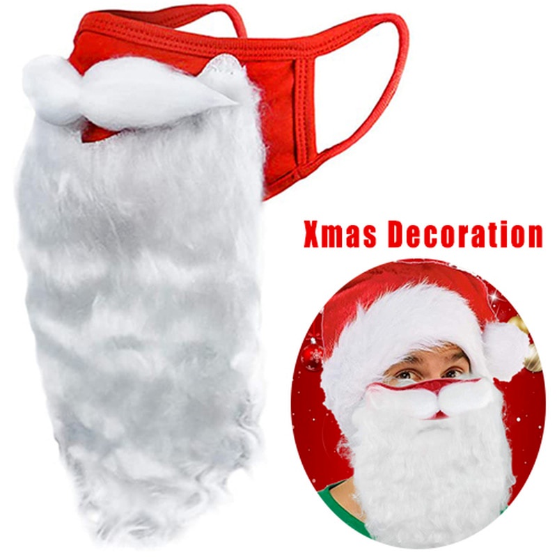 ภาพหน้าปกสินค้าหน้ากากซานตาคลอส 3D สําหรับคอสเพลย์ Xmas Party