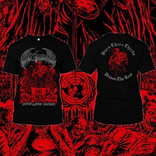 เสื้อยืด - EVIL INCARNATE - DEPOPULATION AGENDAสามารถปรับแต่งได้