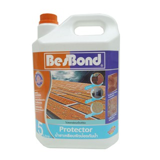 น้ำยาเคลือบด้านกันซึมสูตรน้ำ BESBOND 5L. น้ำยาเคลือบและกำจัดเชื้อรา น้ำยาเฉพาะทาง วัสดุก่อสร้าง SEAL COAT BESBOND 5L. LU