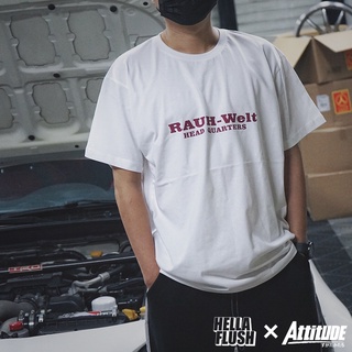 Attitude ATTITUDE เสื้อยืดแขนสั้น ผ้าฝ้ายแท้ ลาย Porsche RWB 911 Nakai Kai สไตล์ญี่ปุ่นยืด.สบาย.รัก