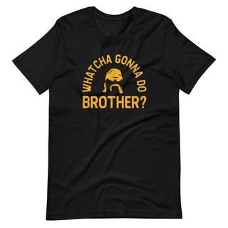 เสื้อคนอ้วนผญ เสื้อคนอ้วน เสื้อยืด DIY WWE 2022 ใหม่ Hulk Hogan "Whatcha จะทํา" LkA ชุดเซ็ต 2 ชิ้น