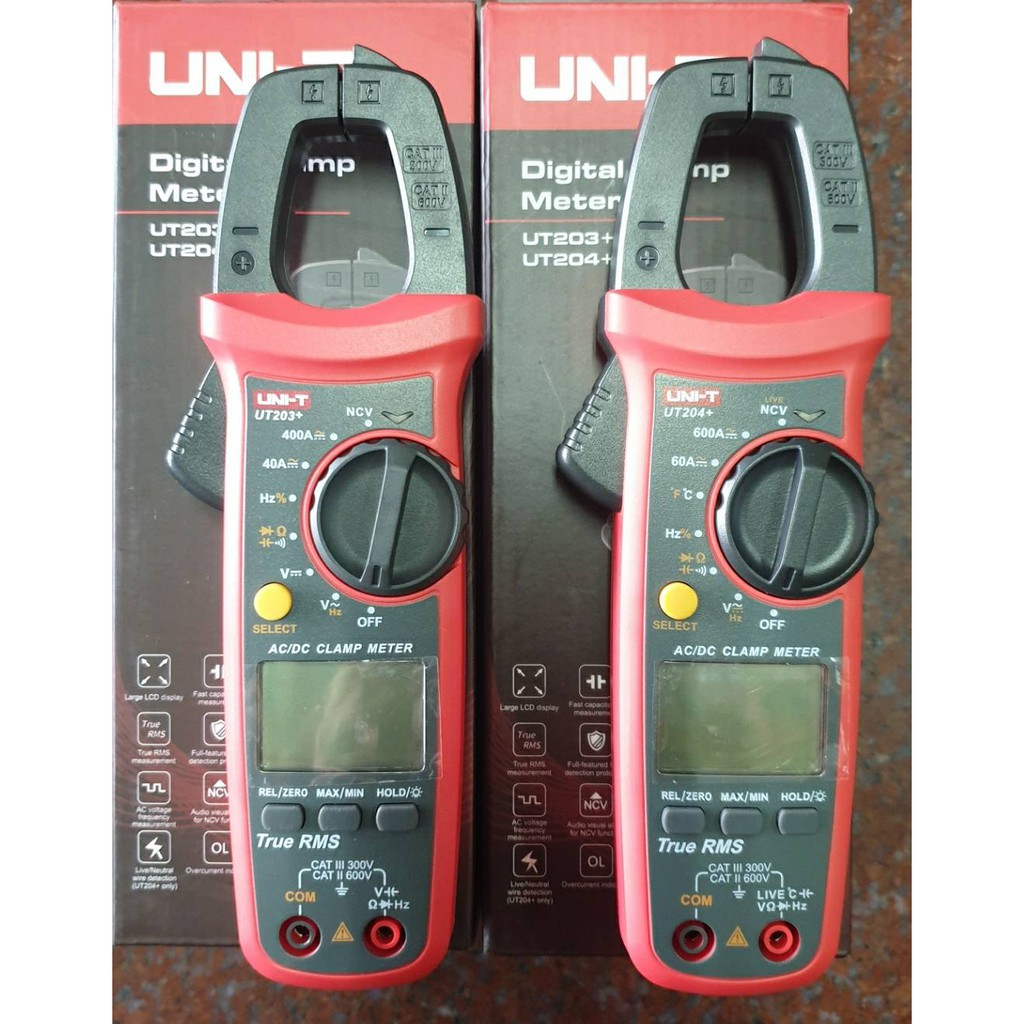 คลิปแอมป์ดิจิตอล UT203+ และ UT204+ Uni-T (สามารถเลือกได้ที่หน้าสั่ง ...