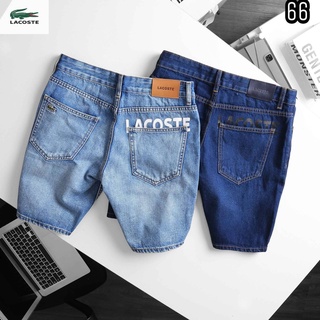 #LACOSTE กางเกงยีนส์ขาสั้น กางเกงยีนส์ กางเกงยีนส์ชาย กางเกงยีนส์แฟชั่น กางเกงยีนต์แบรนด์ ทรงสวย แบรนด์แท้100%