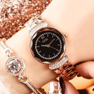 ภาพขนาดย่อของภาพหน้าปกสินค้าGEDI 3040 แกะกล่อง 100% นาฬิกาแฟชั่น นาฬิกาข้อมือผู้หญิง จากร้าน minutemore บน Shopee