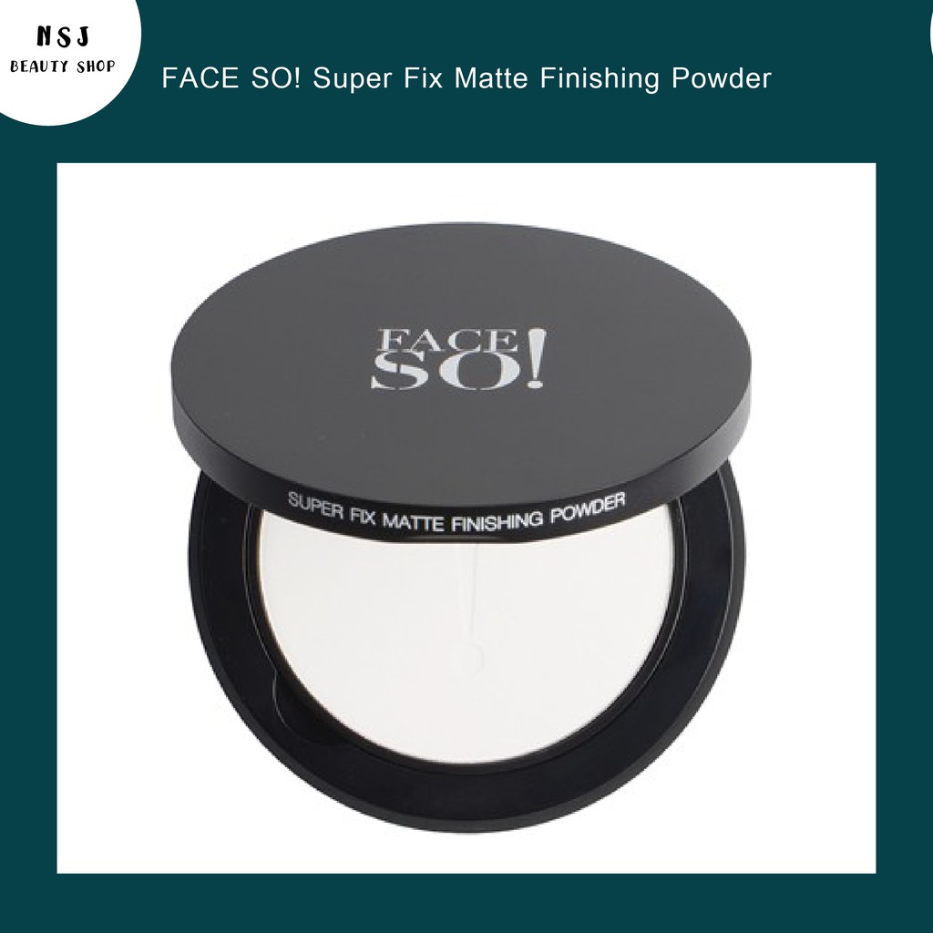 แป้ง FACE SO! Super Fix Matte Finishing Powder เฟสโซ ซุปเปอร์ ฟิคซ์ แมท ...