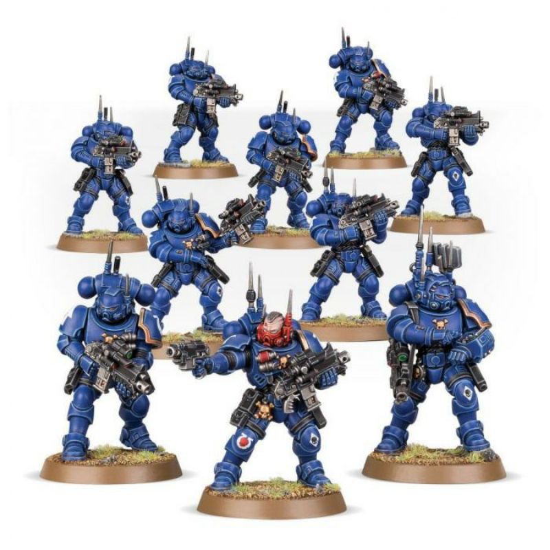 WARHAMMER 40K X10 LEVIATHAN SPACE MARINE PRIMARIS INFERNUS SQUADRA NUOVO SU SPRUE A EUR 23,69 - Foto 4