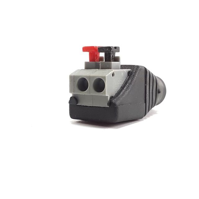 DC Jack 5.5x2.1mm ตัวเมีย แบบขั้วต่อหัวกดล็อค | Shopee Thailand