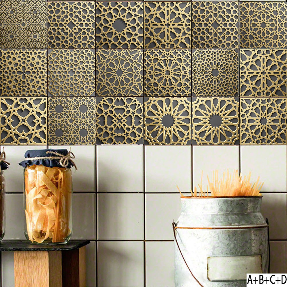 bestprice1920-moroccan-retro-tile-floor-sticker-wall-decor-สติกเกอร์กระเบื้อง-สติกเกอร์ติดผนัง