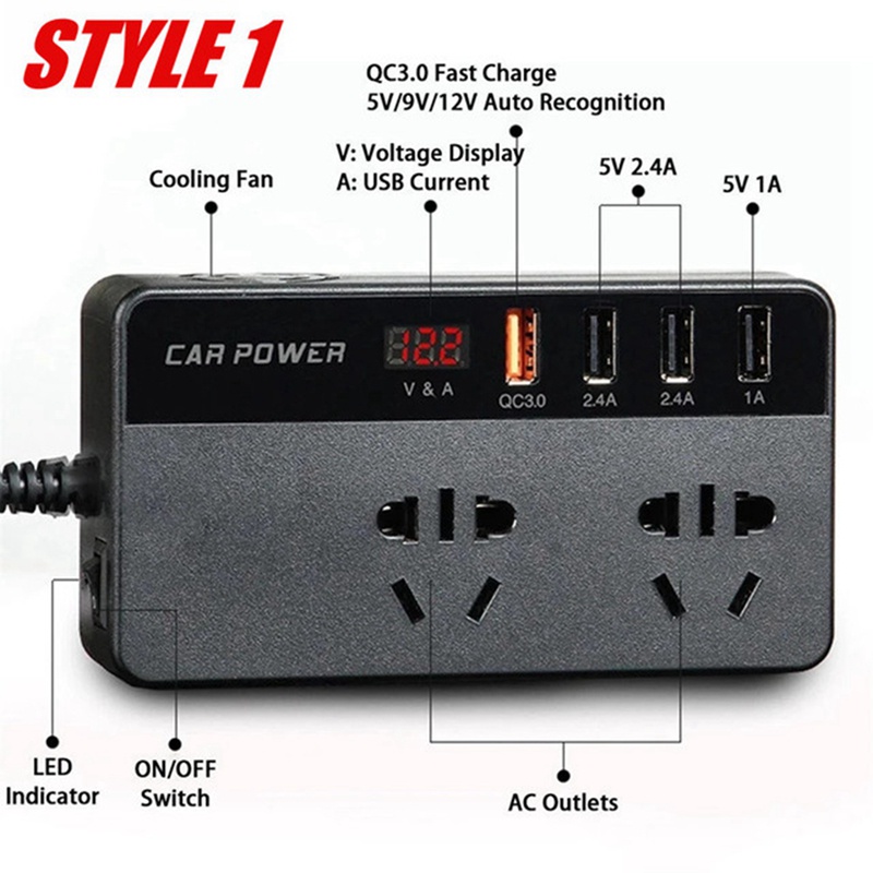 car-power-inverter-power-pure-sine-wave-dc-12v-24v-to-ac-220v-usb-car-transformer-convert-charging-converter