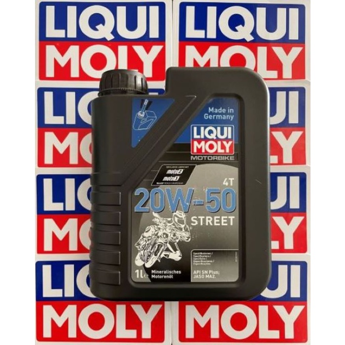 น้ำมันเครื่อง Liqui Moly 20W50 บรรจุ1ลิตร สังเคราะห์แท้100% Made In ...