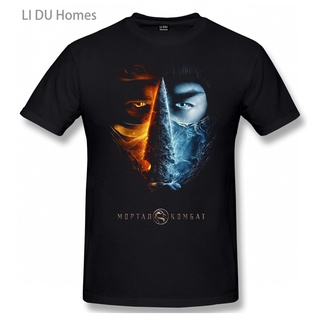 เสื้อยืดแขนสั้น พิมพ์ลายกราฟฟิค Mortal Kombat คุณภาพสูง สไตล์คลาสสิก สําหรับผู้ชาย 618099