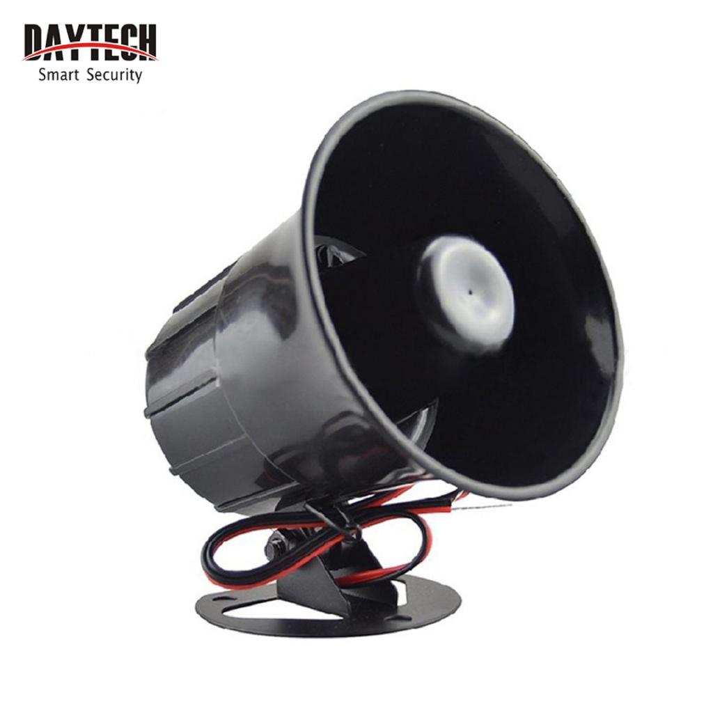 Daytech DC 12V แตร ลำโพงไซเรน สัญญาณเตือนภัย เตือนขโมย ES-626 ระบบรักษาความปลอดภัยในบ้าน