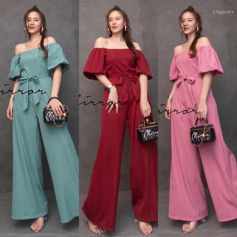 tw17920-jumpsuit-ชุดจัมสูทกางเกง-complete-look