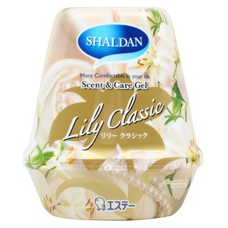 Air freshener AIR REFRESHENER GEL SHALDAN SCENT & CARE 180G LILY CLASSIC Air freshener desiccant Home use น้ำหอมปรับอากา