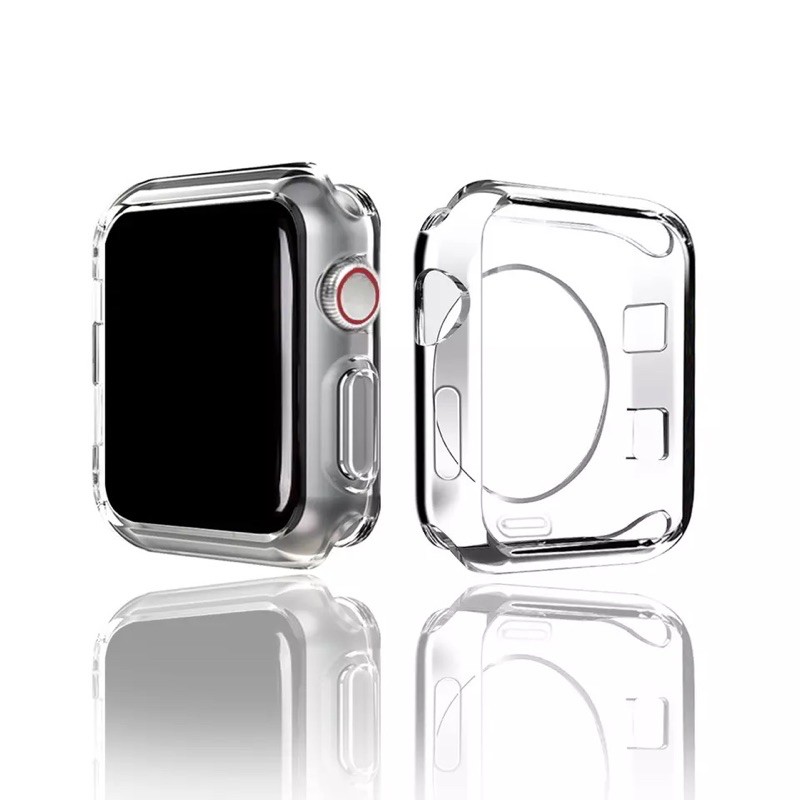 เคส-สำหรับ-iwatch-case-ขนาด-38-มม-40-มม-42-มม-44-มม-ซิลิโคนอ่อนนุ่มหุ้มใสสำหรับ-iwatch-series-6-caseแอปเปิ้ลวอช