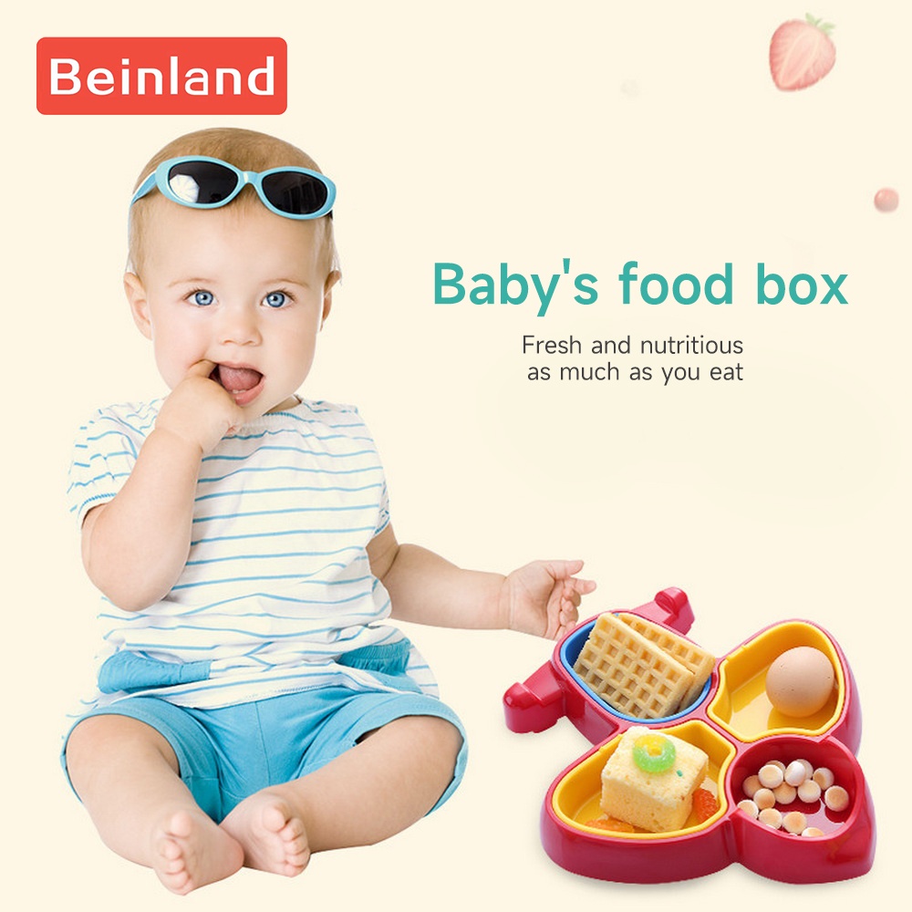 beinland-จานอาหาร-ลายการ์ตูน-เครื่องบิน-สําหรับเด็ก