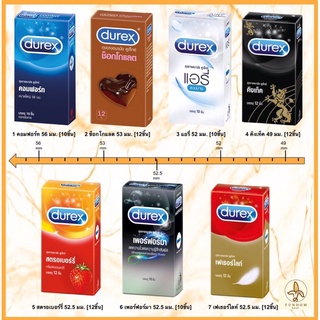 สินค้า ถุงยางอนามัย Durex condom กล่องใหญ่ รวมทุกรุ่น ทุกขนาด ของแท้100% ราคาพิเศษ