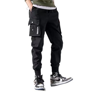 ภาพขนาดย่อของภาพหน้าปกสินค้ากางเกงขายาว แฟชั่นผู้ชาย กางเกงขายาวผู้ชาย กางเกงคาร์โก้ จากร้าน freedomboy บน Shopee ภาพที่ 3