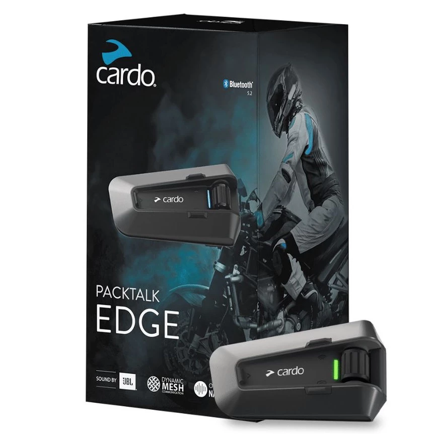 cardo PACKTALK EDGE หูฟังบลูทูธติดหมวกกันน็อค