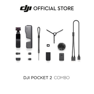 ภาพขนาดย่อของภาพหน้าปกสินค้าDJI POCKET 2 COMBO ดีเจไอ กล้องพกพาถ่ายภาพนิ่งชัด 64MP และวิดีโอระดับ 4K/60fps จากร้าน dji_official_store บน Shopee