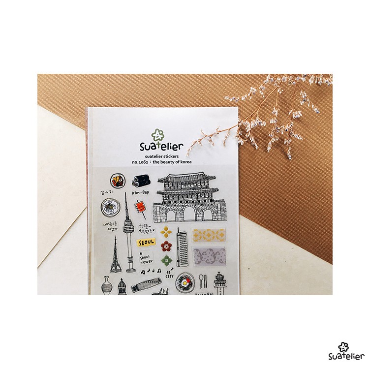 suatelier-the-beauty-of-korea-สติกเกอร์น่ารัก-no-1062