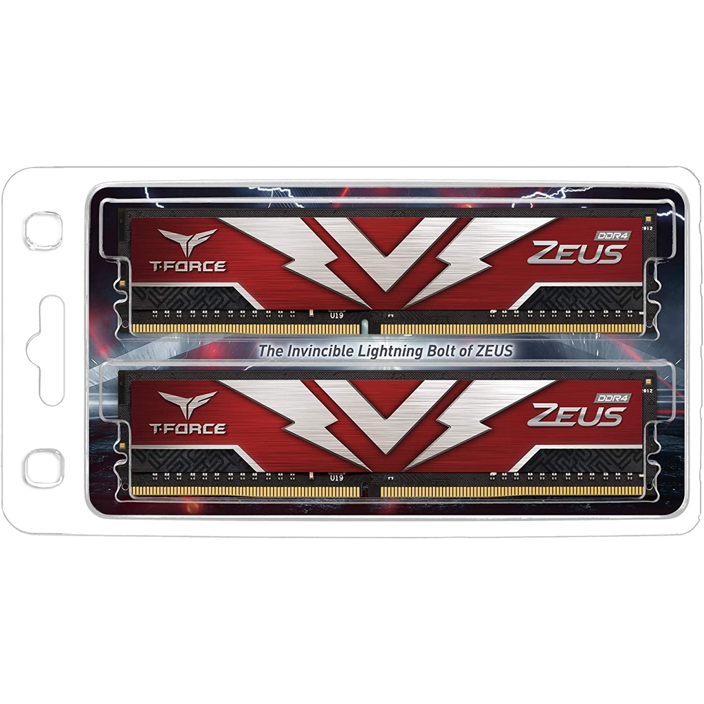 RAM DDR4(2666) 16GB (8GBX2)TEAM ZEUS | Shopee Thailand