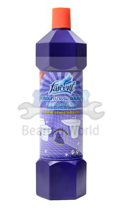 FARCENT ผลิตภัณฑ์ทำความสะอาด น้ำยา ขจัดคราบฝังแน่น ห้องน้ำ 900 ml  **ราคาต่อ 1 ขวด** ทำความสะอาด