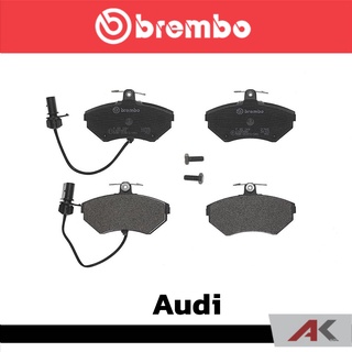 ผ้าเบรกหน้า Brembo โลว์-เมทัลลิก สำหรับ Audi A4(B5/B6) 2000 รหัสสินค้า P85 044B ผ้าเบรคเบรมโบ้