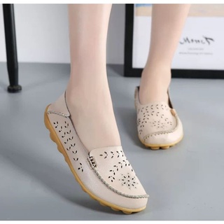 **ถูกที่สุด** พร้อมส่ง รองเท้าหนังวินเทจ ดีไซส์เก๋ สไตล์วินเทจ Size 36-41