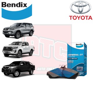 Bendix ผ้าเบรค toyota fortuner vigo revo โตโยต้า ฟอร์จูนเนอร์ วีโก้ รีโว General CT