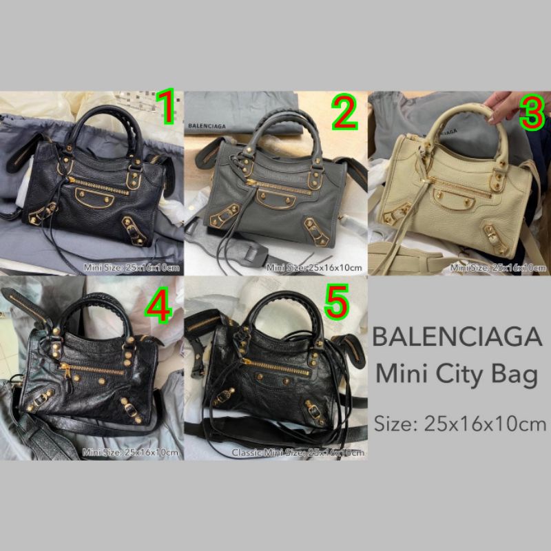 Balenciaga city dimensions hotsell