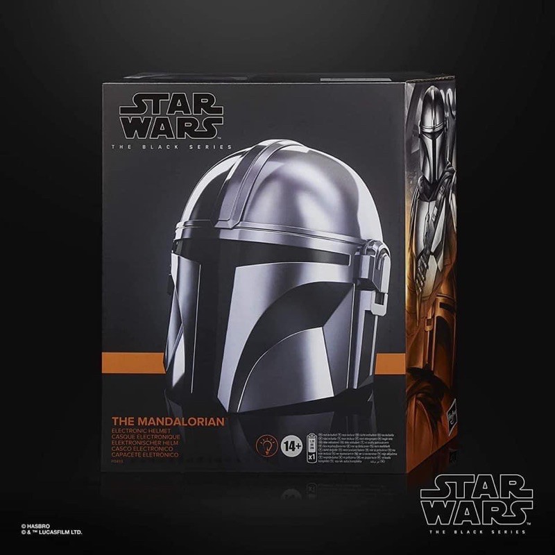 ภาพหน้าปกสินค้าHasbro Star Wars Black Series Mandalorian Electronic Helmet จากร้าน starwarsfantoys บน Shopee