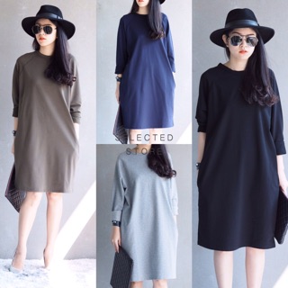 Classic OV Plain Dress