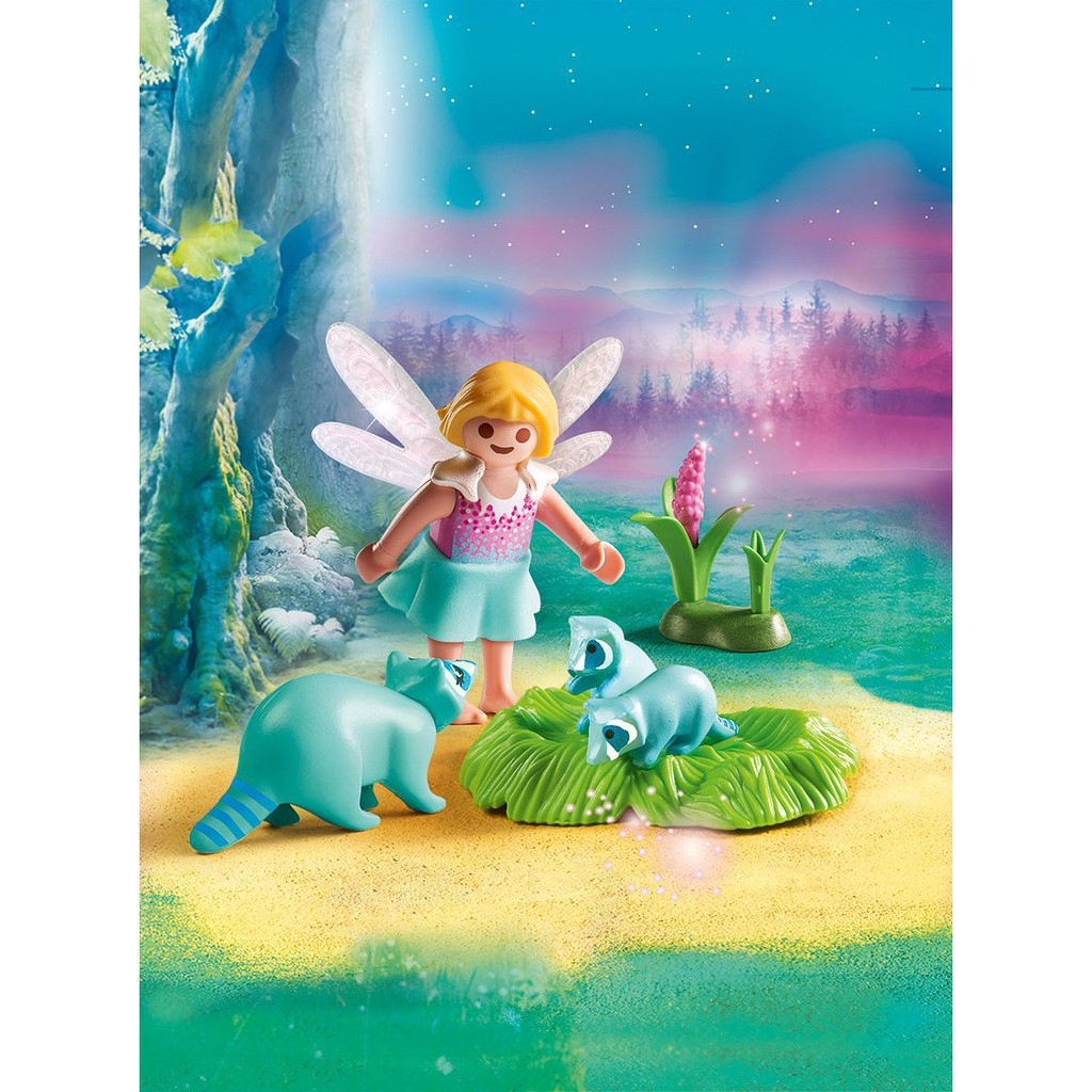 Playmobil 9139 Fairies Fairy Girl with Racoons แอคชั่นฟิกเกอร์ แฟรี่ ...