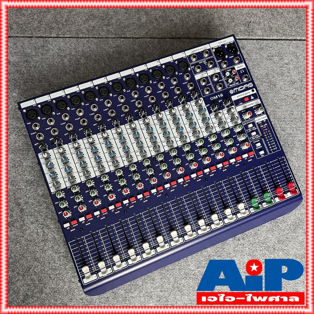 ฟรีค่าส่ง-midas-dm-16-mixer-mix-dm-16-เครื่องปรับแต่งเสียง-dm16-มิกเซอร์-มิกซ์-ของแท้ประกันศูนย์ไทย-1ปี-mi-das