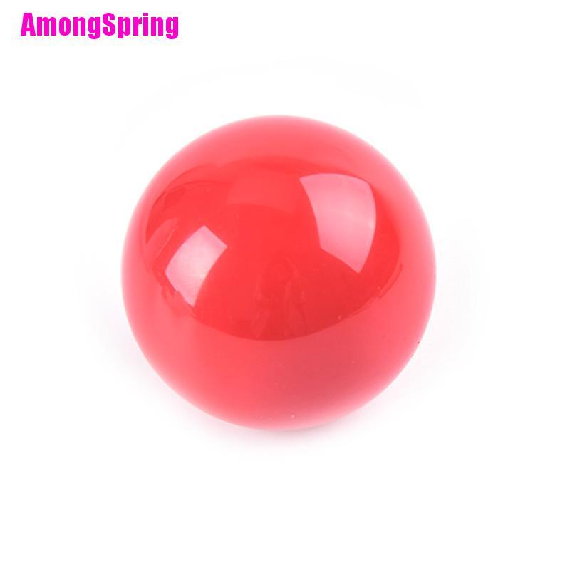ภาพหน้าปกสินค้า( Amongspring ) บิลเลียดเรซิ่น สีแดง 52 . 5 มม. 1 ชิ้น