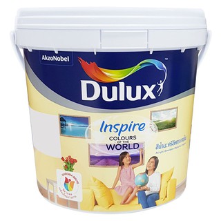 สีน้ำทาภายใน ICI DULUX INSPIRE BASE A กึ่งเงา 3 ลิตร สีน้ำอะคริลิกเกรดพรีเมียมสำหรับบ้านที่ต้องการการปกป้องยาวนาน ให้สีส