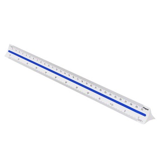 Compasses TRIANGULAR SCALE RULER MAPED 1:100-1:500 Stationary equipment Home use ไม้บรรทัด วงเวียน ไม้บรรทัดสเกลต่ำ MAPE