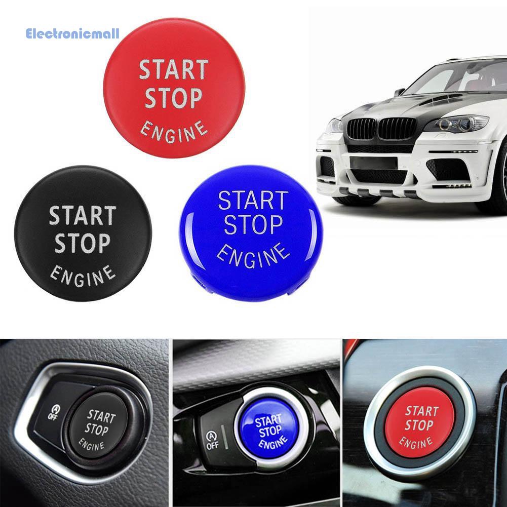 ele-start-stop-ฝาครอบสวิทช์ปุ่มกดเครื่องยนต์สําหรับ-bmw-x-5-e-70x6-e-71-3-series-e-90-e91