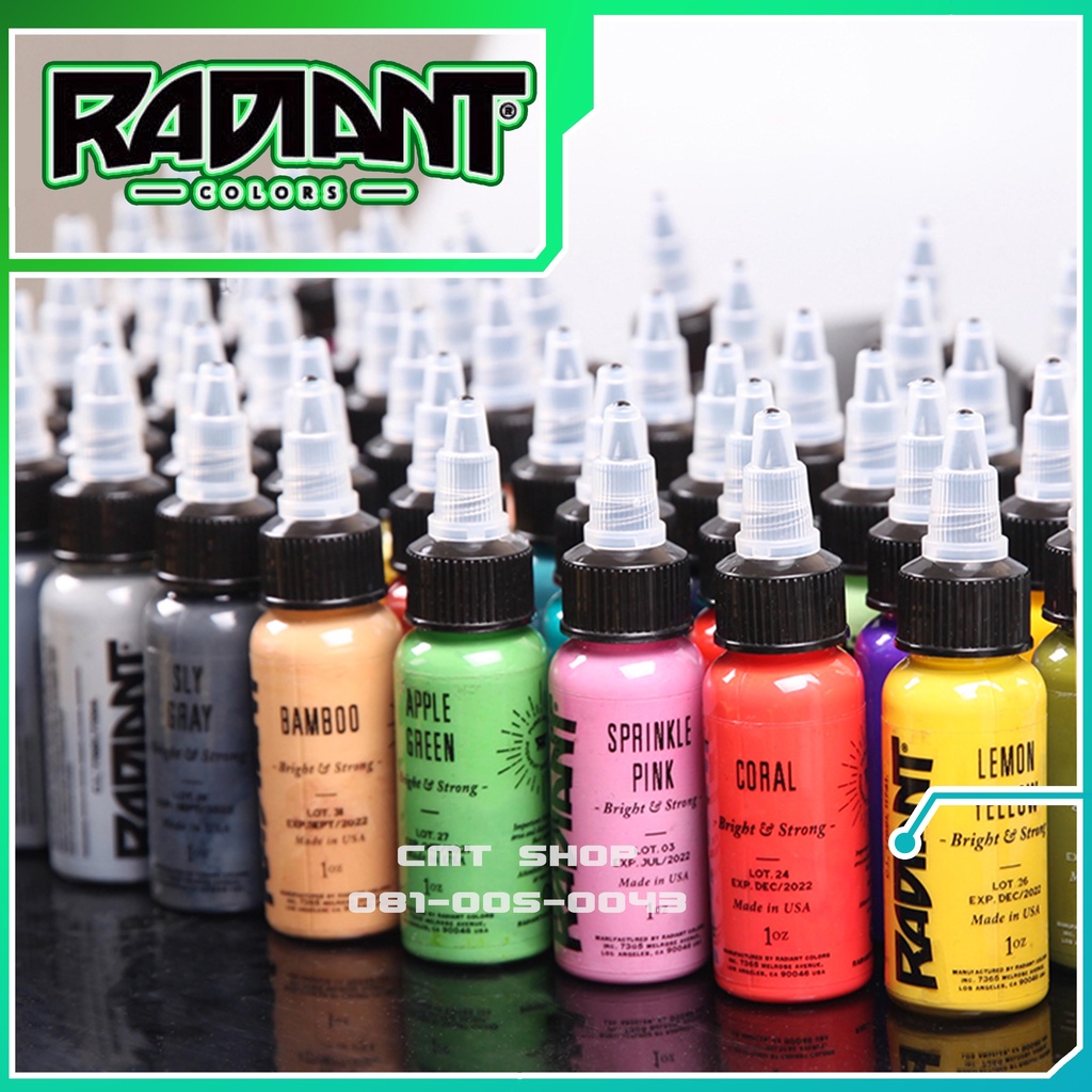 radiant-หมึกสักลายเรเดียน-ขนาด-1-ออนซ์-radiant-tattoo-ink-red-set