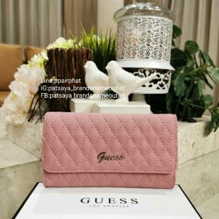 NEW ARRIVAL! GUESS FACTORY WOMENS WALLETแท้💯outlet