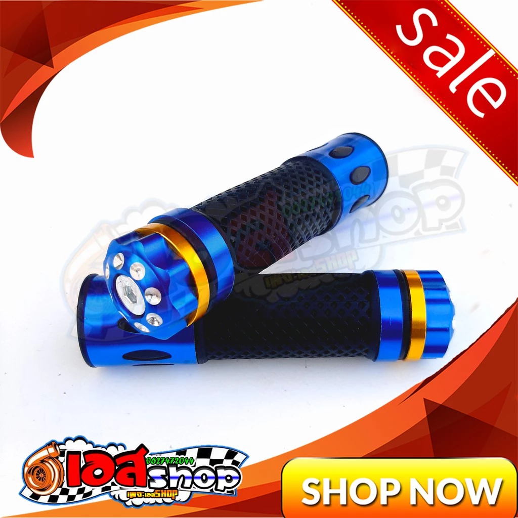 ปลอกแฮนด์แต่งสีน้ำเงิน เวฟ,ดรีม,โซนิค,MSX