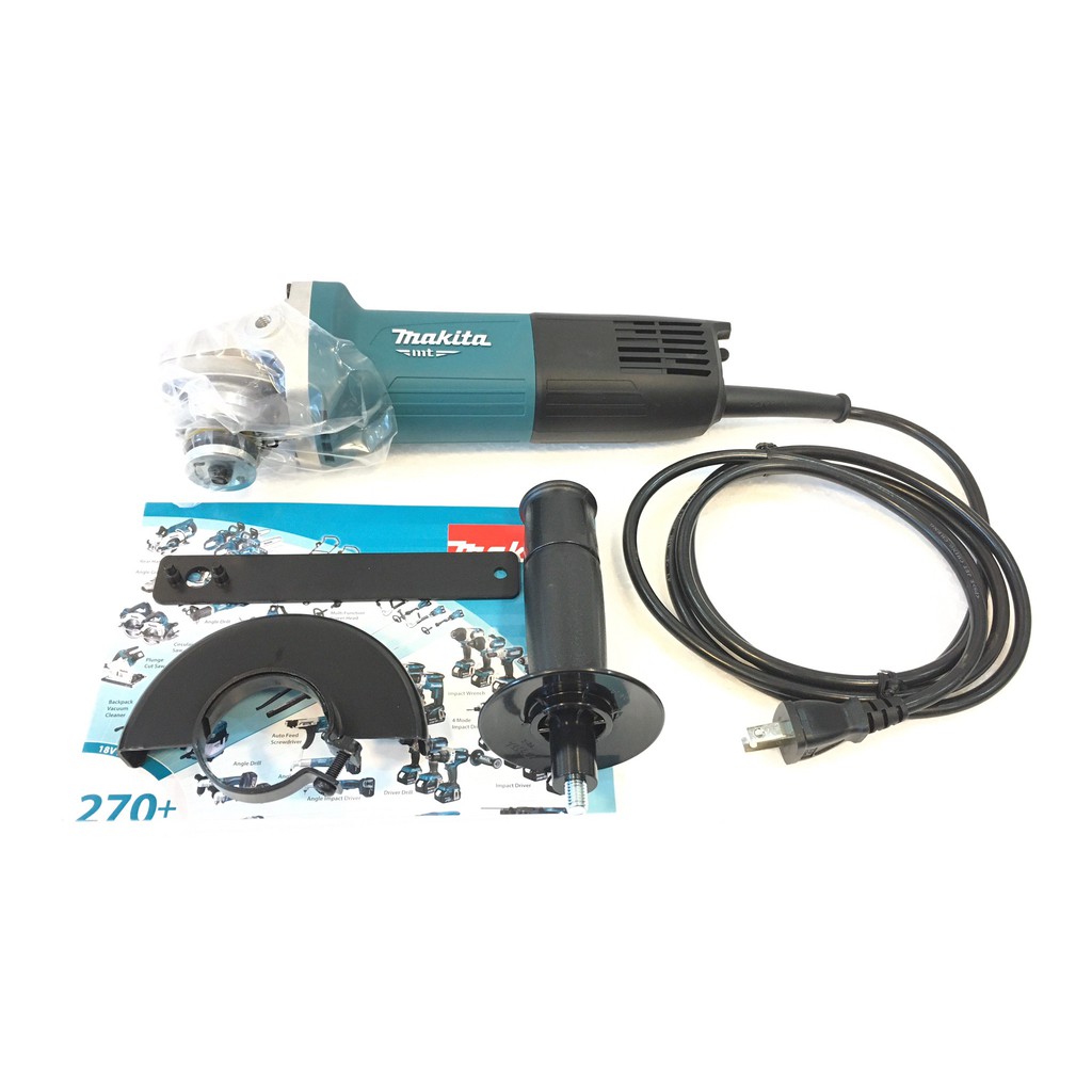 เครื่องเจียร-4-นิ้ว-สวิทช์หลัง-มีด้ามจับ-makita-รุ่น-m9513b-รุ่น-850-w-ของแท้