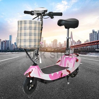 (ใหม่) สกู๊ตเตอร์ไฟฟ้า Electric Scooter 24V ไฟหน้า LED จักรยานไฟฟ้า สกูดเตอร์ไฟฟ้า E-Scooter มอเตอร์ 350W