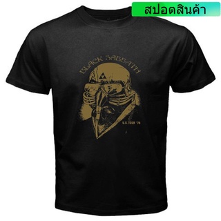 เสื้อยืดโอเวอร์ไซส์ราคาต่ำสุด!!เสื้อยืด พิมพ์ลายวงร็อคเมทัล Sabbath Us Tour 78 สีดํา สําหรับผู้ชายS-3XLS-3XL