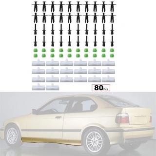 คลิปติดแผงกระโปรงด้านข้าง สําหรับ E36 316i 318i M3 80 ชิ้น