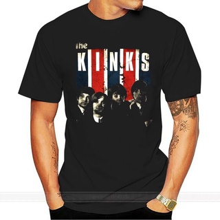 เสื้อยืด พิมพ์ลายกราฟฟิค The Kinks วงร็อค ภาษาอังกฤษ สไตล์วินเทจ พลัสไซซ์S-5XL