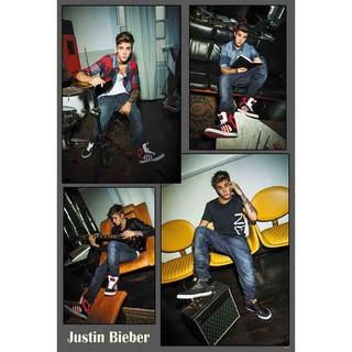 โปสเตอร์ Justin Bieber จัสติน บีเบอร์ วง ดนตรี นักร้อง แคนาดา รูป ภาพ ติดผนัง สวยๆ poster (88 x 60 ซม.โดยประมาณ)