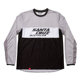 เสื้อยืดแขนยาว Santa Cruz MX Enduro Jersey Grey