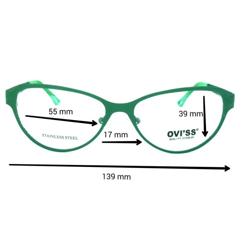 oviss-แว่นตา-sr-1454-สีเขียว-กล่องยีนส์ของ-oviss